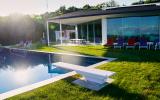 modern, contemporary, pool, view, 