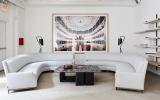 loft, modern, contemporary, white, sleek, 