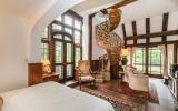 Hamptons, upscale, traditional, pool, garden, staircase, 