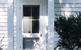 suburban, white, light, airy, traditional, contemporary, porch, 