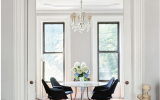 brownstone, townhouse, contemporary, modern, white, light, bathroom, kitchen, 