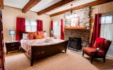 log house, cabin, stone, water, rural, Asheville, 