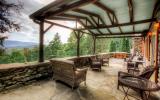 log house, cabin, stone, water, rural, Asheville, 