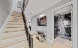 brownstone, townhouse, contemporary, upscale, staircase, terrace, garden, kitchen, bathroom, 