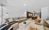 brownstone, townhouse, contemporary, upscale, staircase, terrace, garden, kitchen, bathroom, 