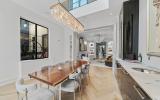 brownstone, townhouse, contemporary, upscale, staircase, terrace, garden, kitchen, bathroom, 