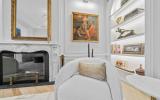 brownstone, townhouse, contemporary, upscale, staircase, terrace, garden, kitchen, bathroom, 