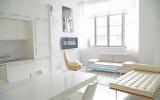 loft, apartment, white, kitchen, bathroom, 