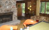 funky, stone, wood, kitchen, deck, patio, fireplace, 