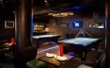 bar, lounge, pool table, contemporary, 