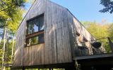 modern, contemporary, wooded, wood, deck, glass, rural, 