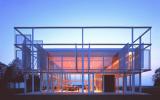 modern, light, glass, pool, estate, field, 