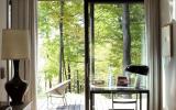cabin, glass, wooded, light, airy, contemporary, 