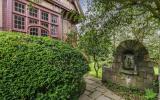 Hamptons, upscale, traditional, pool, garden, staircase, 