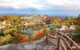 country, rustic, hotel, lake, 