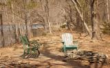 cabin, lake, rural, country, 