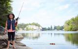 country, rustic, hotel, lake, 