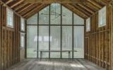 farmhouse, modern, contemporary, rural, glass, barn, water, 