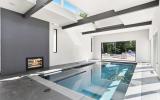 modern, light, airy, pool, kitchen, 