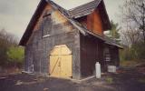 cabin, barn, lake, water, rural, country, wooded, deck, 