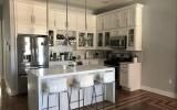 brownstone, townhouse, contemporary, kitchen, garden, 