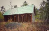 cabin, barn, lake, water, rural, country, wooded, deck, 