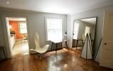 townhouse, brownstone, upscale, contemporary, staircase, fireplace, garden, 