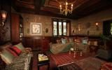 bohemian, eclectic, upscale, ornate, traditional, pool table, 