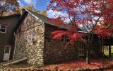 rustic, rural, stone, lake, fireplace, porch, 