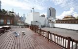 rooftop, city view, 