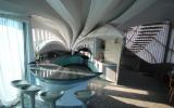 modern, kitchen, staircase, deck, water, 