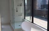 apartment, modern, contemporary, bathroom, deck, 