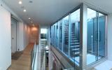 apartment, modern, glass, kitchen, bathroom, 