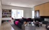 penthouse, apartment, modern, rooftop, staircase, kitchen, bathroom, 