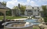 pool, garden, piano, mansion, estate, 