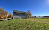 farmhouse, farm, rural, country, field, lake, barn, porch, 