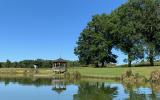 farmhouse, farm, rural, country, field, lake, barn, porch, 