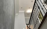 brownstone, townhouse, contemporary, kitchen, garden, 