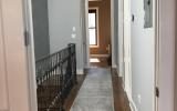 brownstone, townhouse, contemporary, kitchen, garden, 