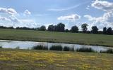 farmhouse, farm, rural, country, field, lake, barn, porch, 