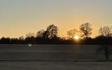 farmhouse, farm, rural, country, field, lake, barn, porch, 