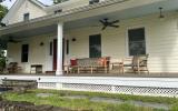 farmhouse, farm, rural, country, field, lake, barn, porch, 