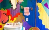 apartment, colorful, eclectic, funky, contemporary, 