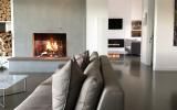 contemporary, view, pool, light, 