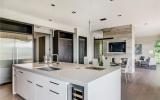 modern, glass, light, kitchen, bathroom, fireplace, 