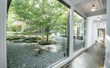 modern, contemporary, pool, glass, wood, stone, 