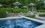 contemporary, pool, patio, kitchen, fireplace, 