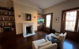 brownstone, townhouse, kitchen, garden, bathroom, staircase, 