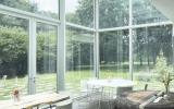 modern, light, glass, pool, estate, field, 