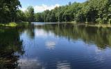 cabin, lake, rural, country, 